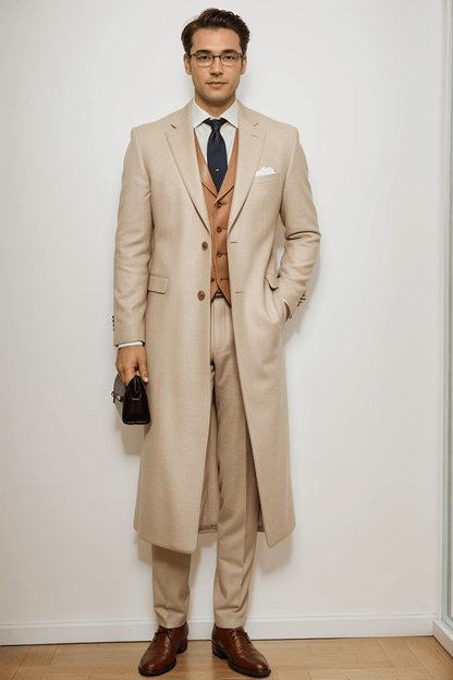 Elegant Autumn Overcoat - SuitGamer